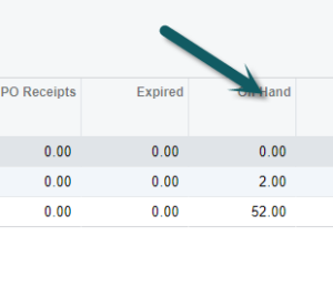 On Hand Results