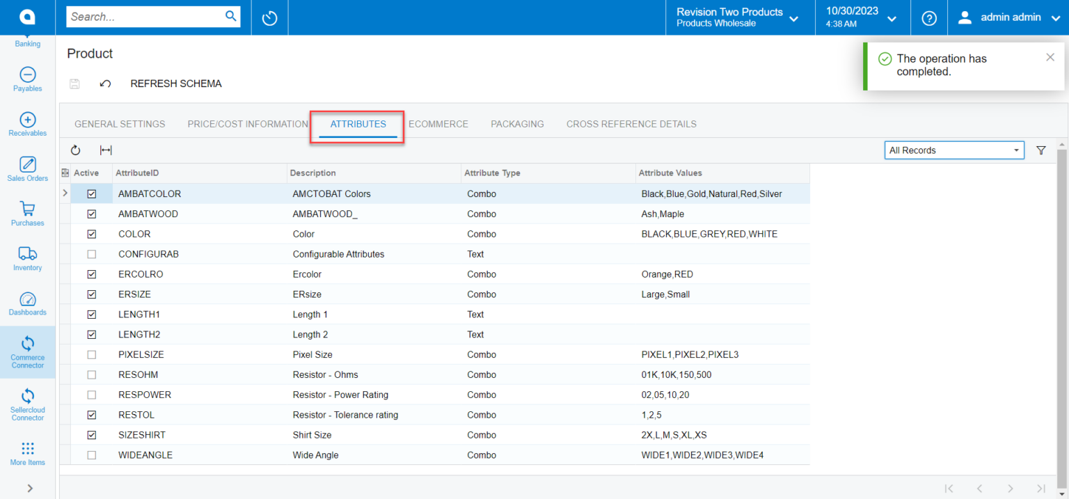 Product Custom Column Mapping | Kensium Products Documentation