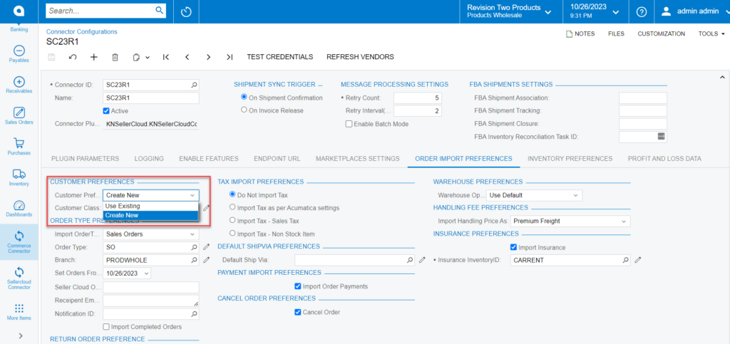 Creating Customer Preferences