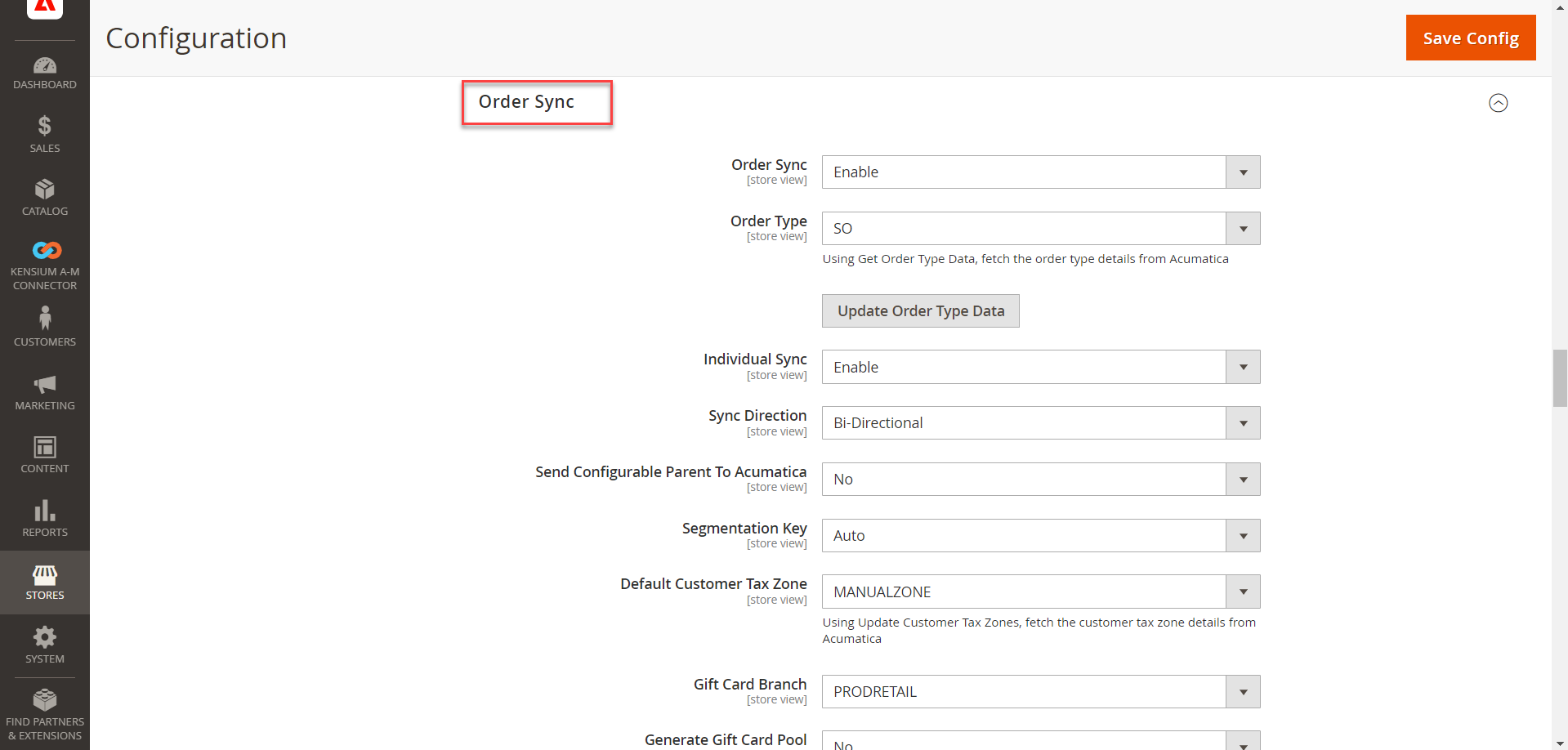 Order Sync in Magento | Kensium Products Documentation