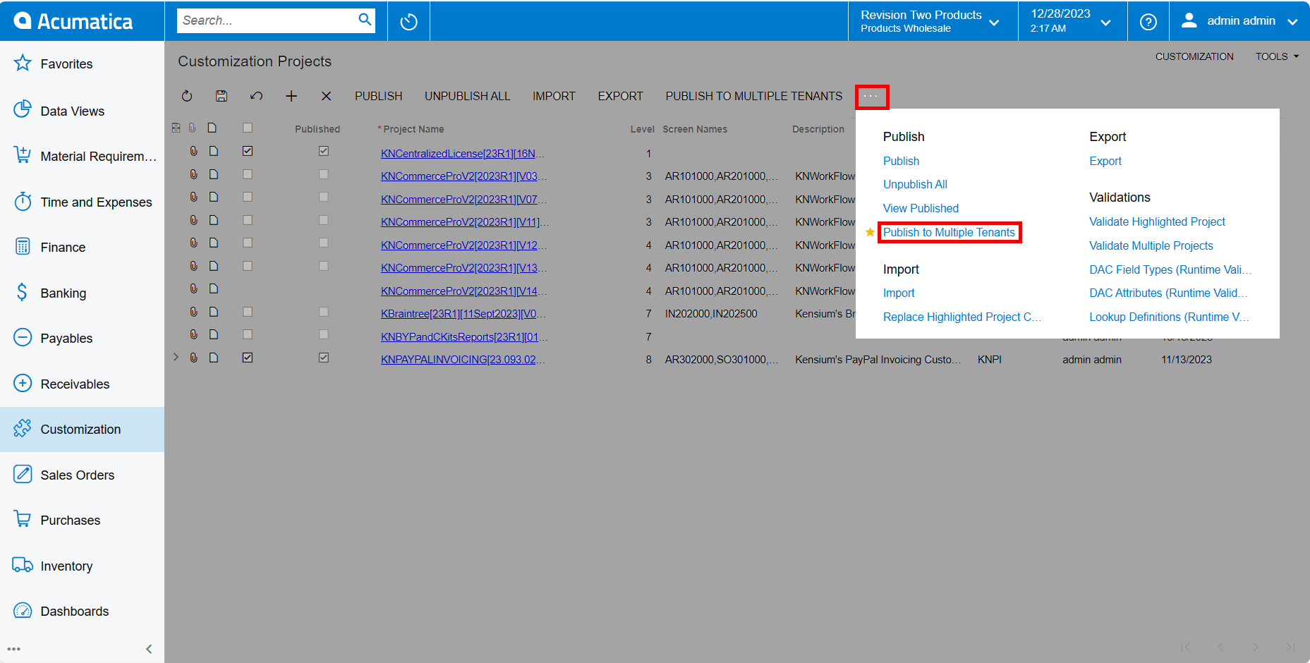Multiple Invocing Publishing PayPal Invoicing Package for Multiple Stores | Kensium ...