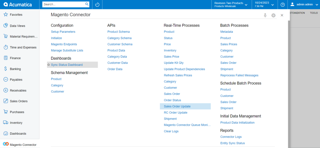 Sales Order Update in Real-Time Processes