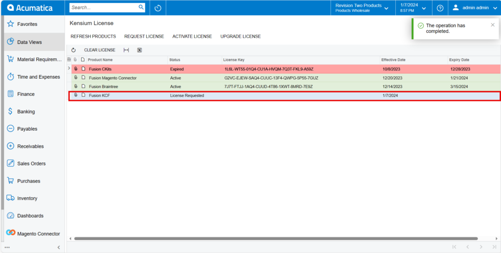 Activate License sellercloud