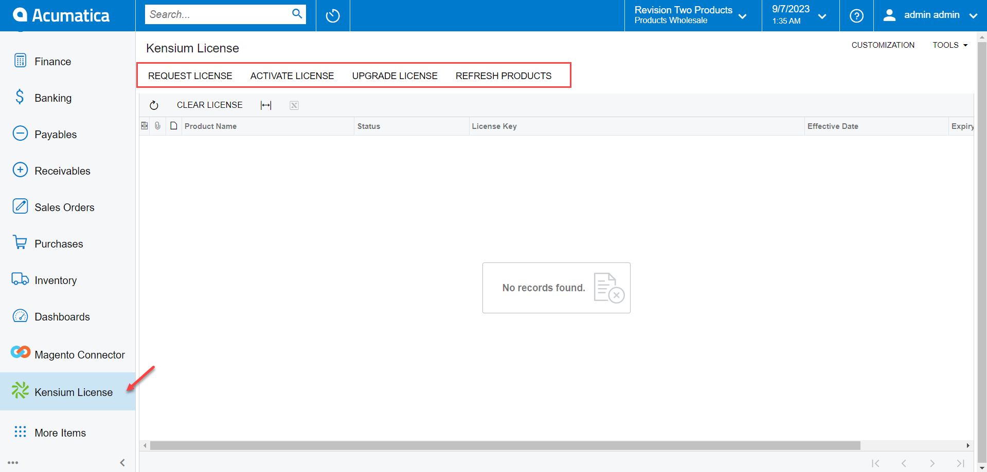 Kensium License | Kensium Products Documentation