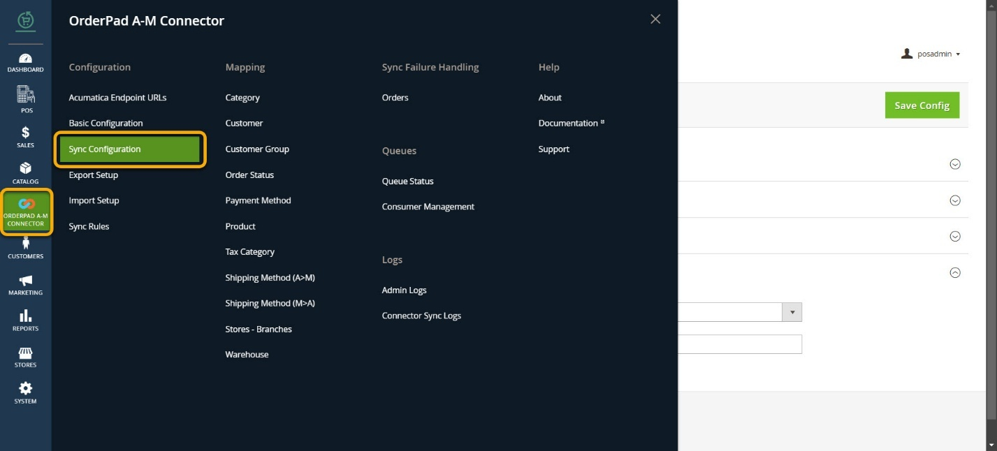 Sync Configuration