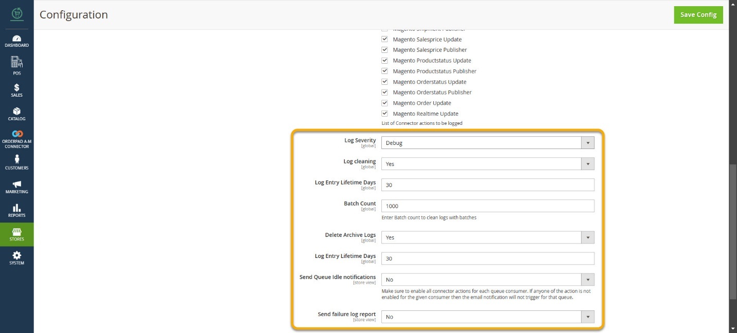 Acumatica Loggings