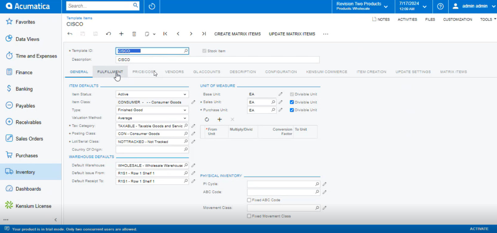 Creating Configurable Product